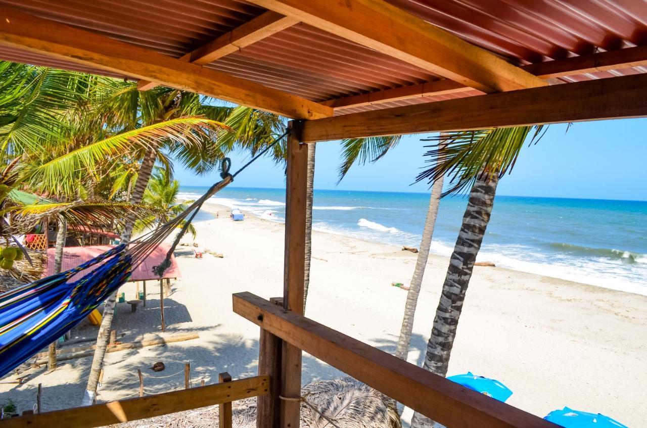 Hostal Velero Relax Guachaca Eksteriør bilde